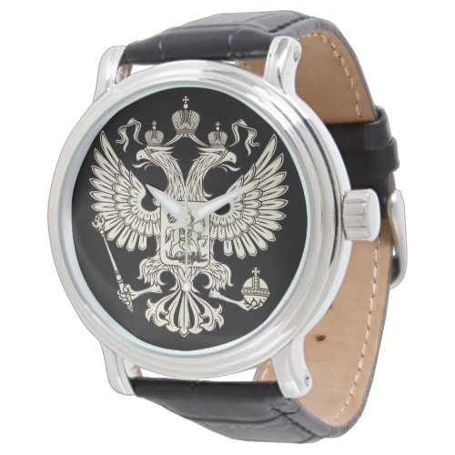Russia coat of arms _ white version watch
