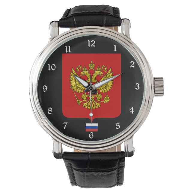 Russia Coat of Arms Wristwatch (Front)