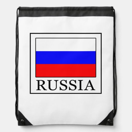 Russia Drawstring Bag