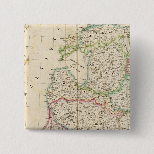 Russia, Europe 9 Button (Front)