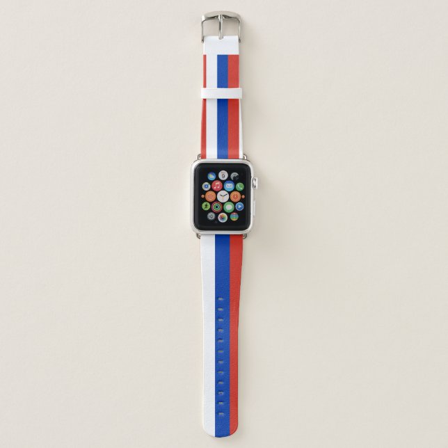 Russia flag apple watch band (Front)