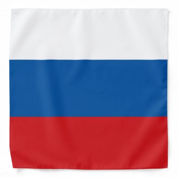 Russia Flag Bandana by SuperFlagShop at Zazzle