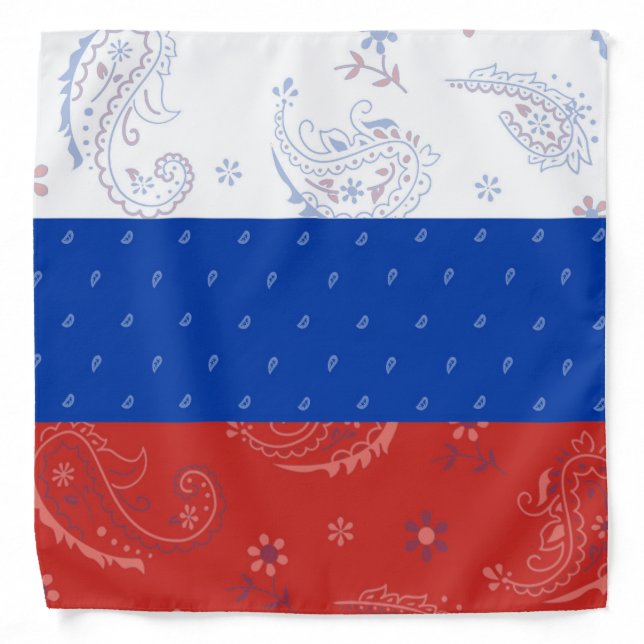 Russia Flag Bandana (Front)