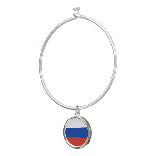 Russia flag bangle bracelet