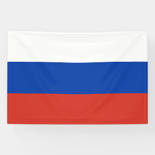 Russia Flag Banner