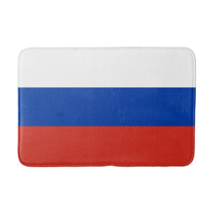 Russia Flag Bath Mat