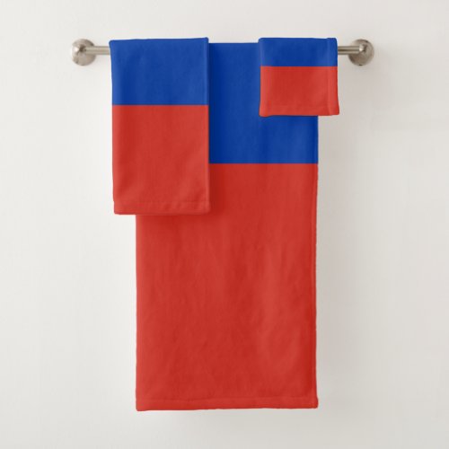 Russia flag bath towel set