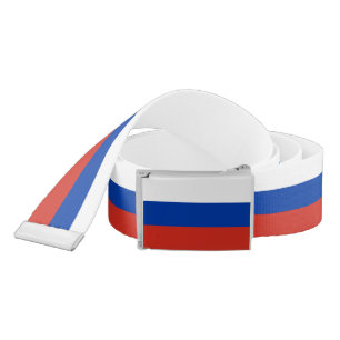 Russia Flag Belt