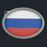 Russia flag belt buckle<br><div class="desc">An ideal gift for all those who are patriotic of their country!</div>