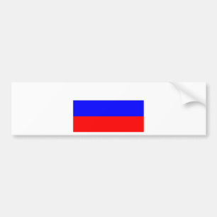 Russia flag bumper sticker