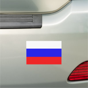 Russia Flag Car Magnet