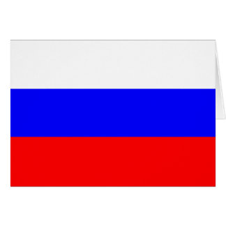 Russia Flag Cards