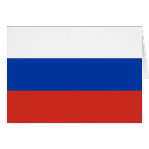 Russia Flag Cards
