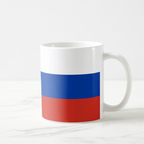  Russia Flag Ceramic Coffee Mug