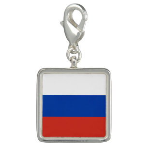 Russia flag charm