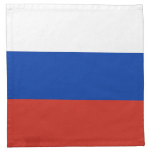 Russia Flag Cloth Napkin