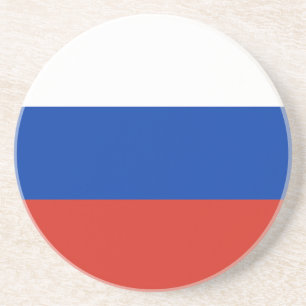 Russia Flag Coaster