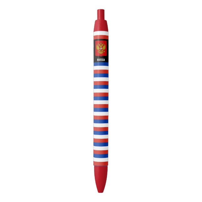 Russia Flag Cute Patriotic Pen (Front Vertical)
