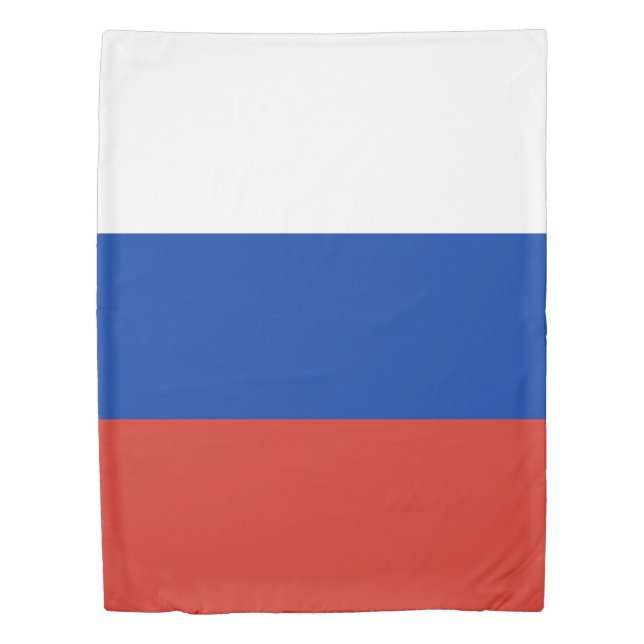 Russia flag duvet cover (Front)