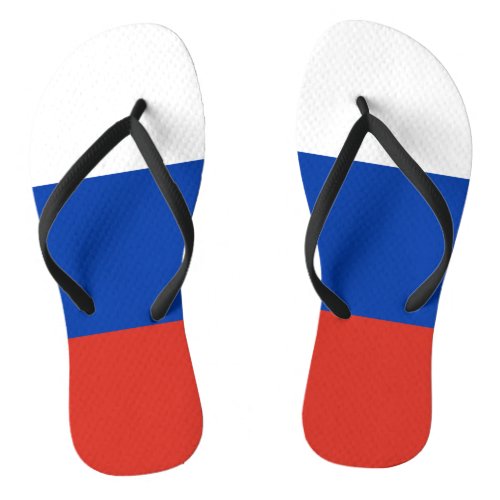 Russia Flag Flip Flops