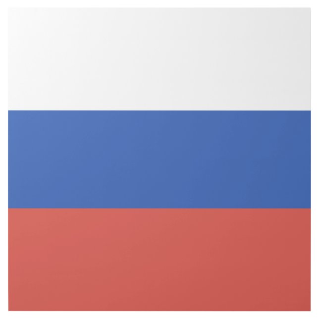 Russia flag gallery wrap (Front)