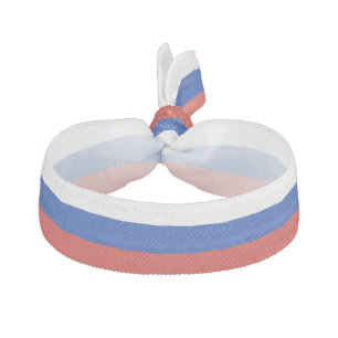 Russia flag hair tie