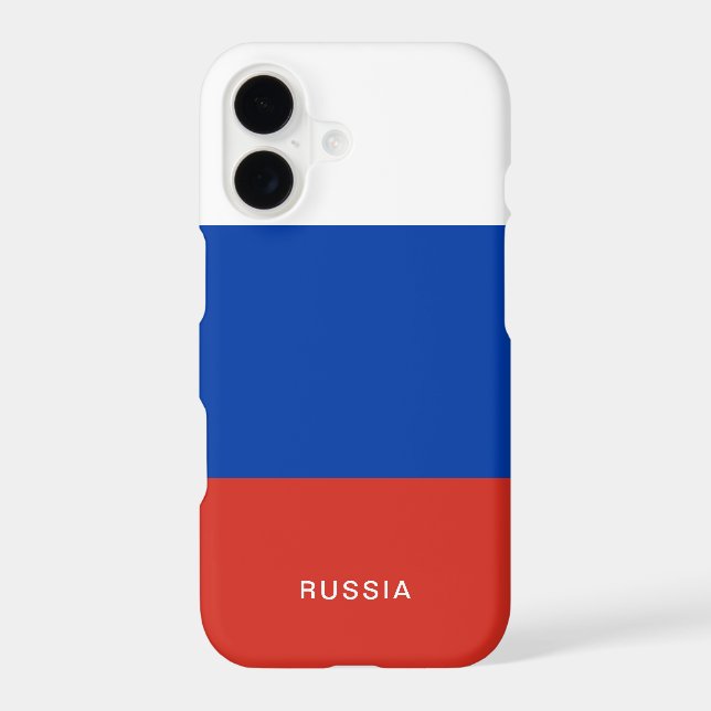 Russia Flag iPhone Case (Back)