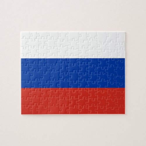 Russia Flag Jigsaw Puzzle