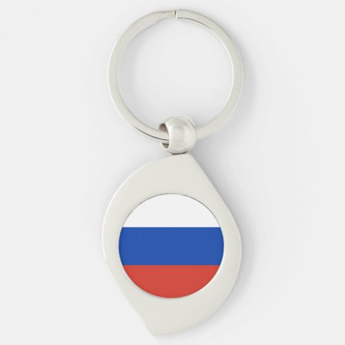 Russia Flag Keychain