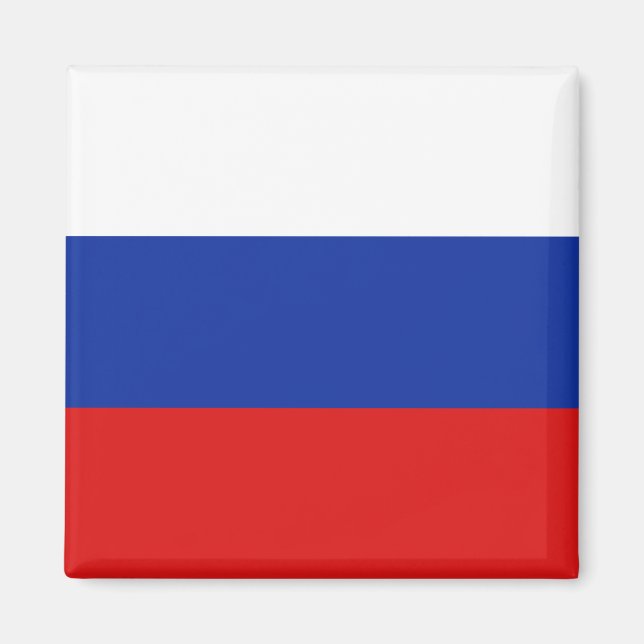 Russia Flag Magnet (Front)
