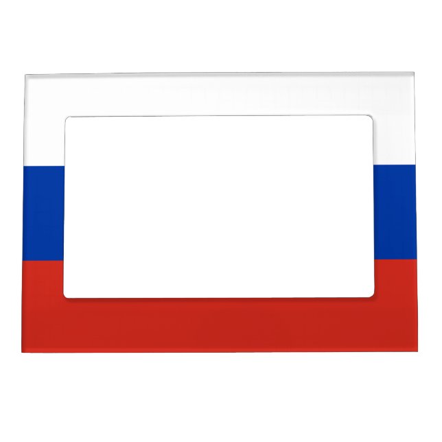 Russia flag magnetic frame (Front)