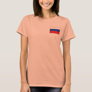 Russia Flag + Map T-Shirt