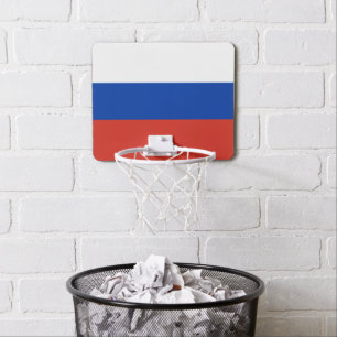 Russia flag mini basketball hoop