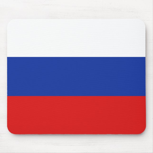 Russia Flag Mousepad (Front)
