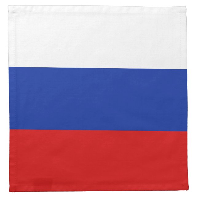 Russia Flag Napkin (Front)
