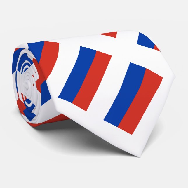 Russia Flag Neck Tie (Rolled)