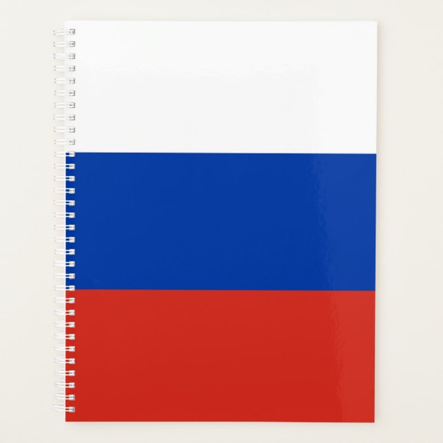 Russia Flag Planner (Front)