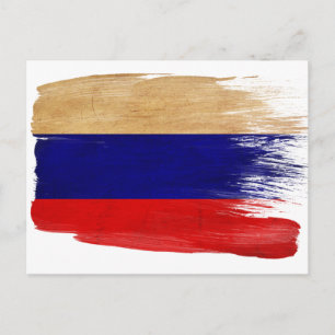 Russia Flag Postcards