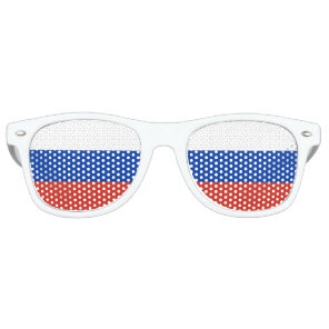 Russia Flag Retro Sunglasses