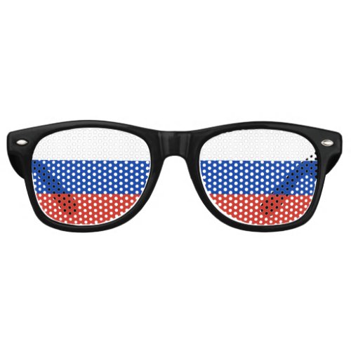 Russia Flag Retro Sunglasses