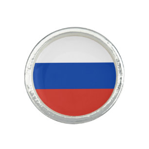 Russia Flag Ring
