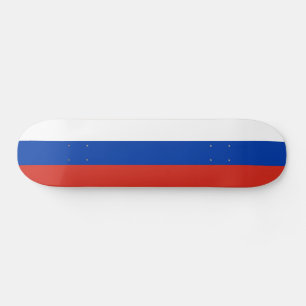 Russia Flag Skateboard