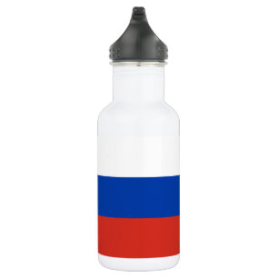 Russia Flag Stainless Steel Water Bottle