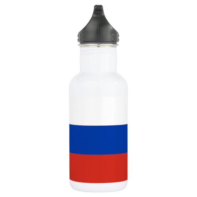 Russia Flag Stainless Steel Water Bottle (Right)