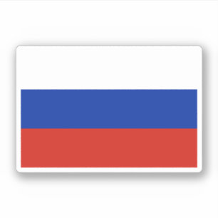 Russia Flag Sticker