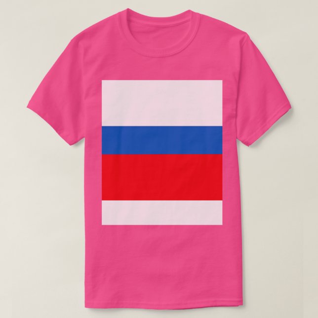 Russia Flag T-Shirt (Design Front)