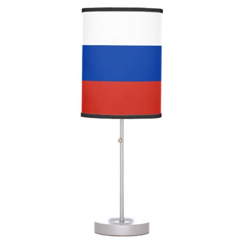 Russia Flag Table Lamp