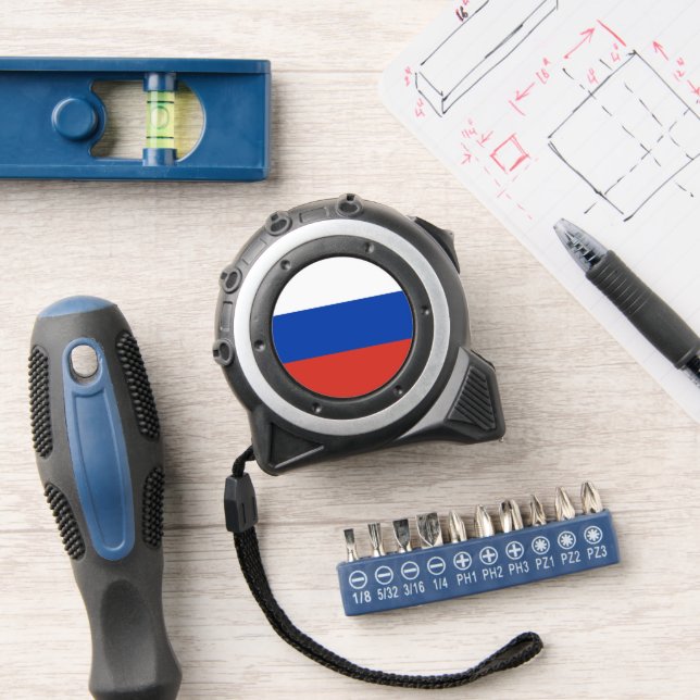 Russia flag tape measure (Workshop)