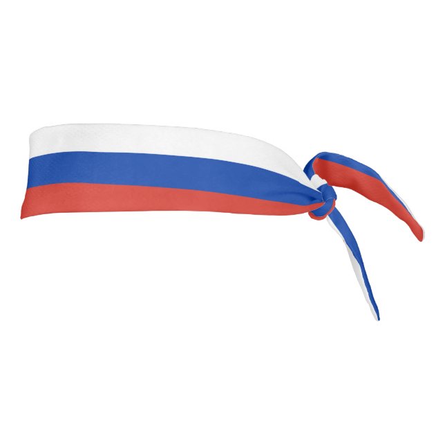 Russia Flag Tie Headband (Rotate 90)