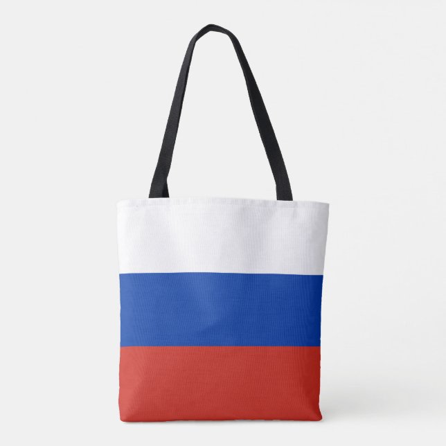 Russia Flag Tote Bag (Back)